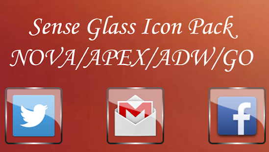 Glass Icon Pack, NOVA Theme - screenshot thumbnail