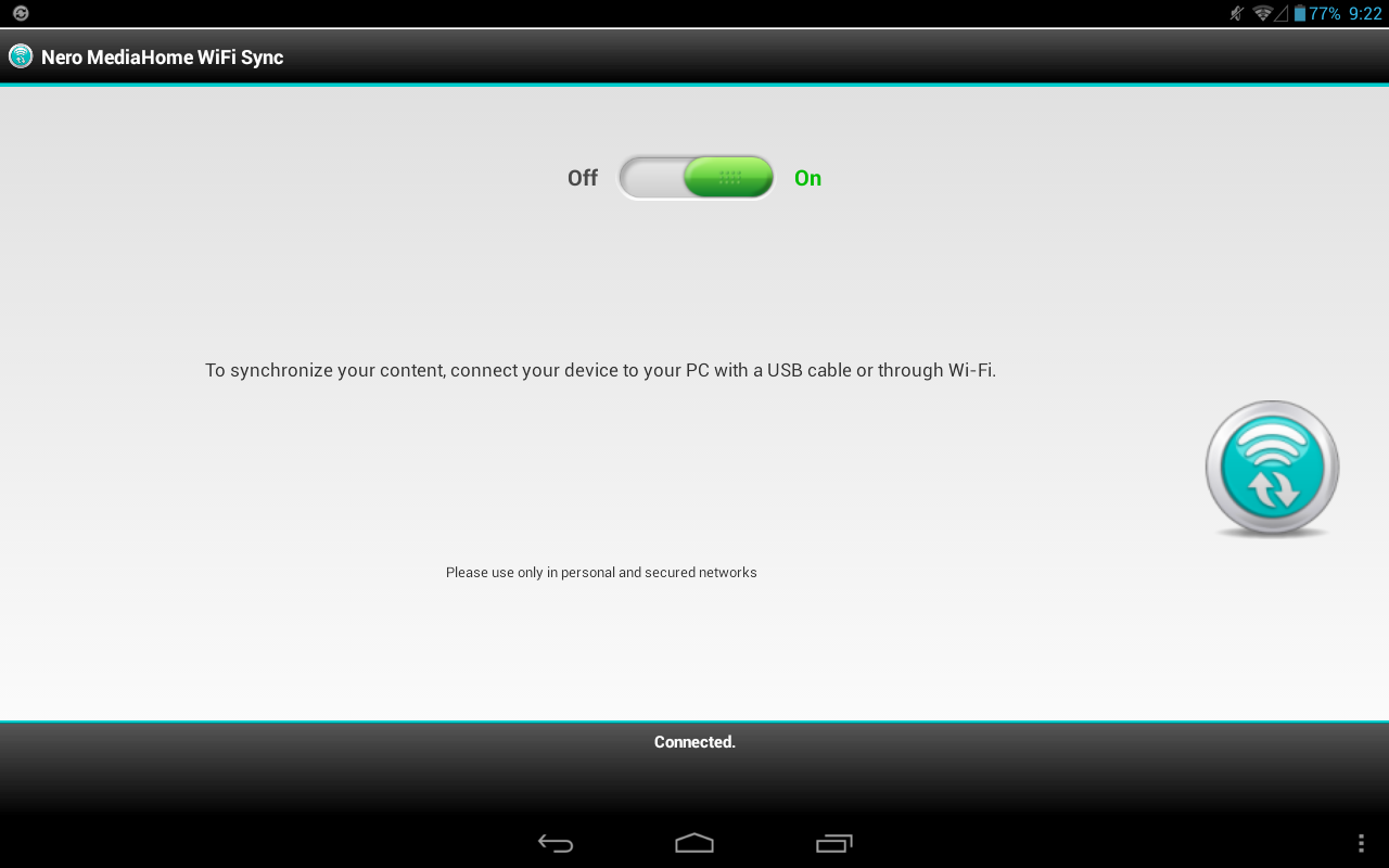 Android connect to pc without cable