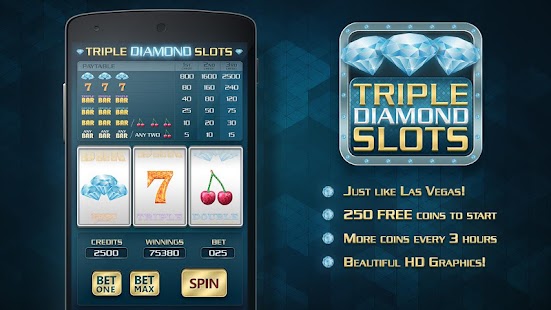 Triple Diamond Slot Machine Screenshots 0