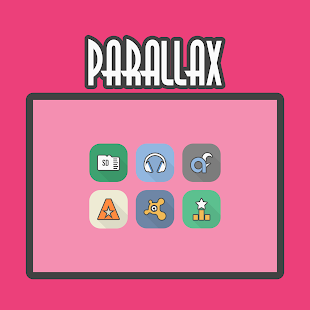 Parallax - Icon Pack Capture d'écran