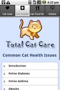 Total Cat Care Screen 2