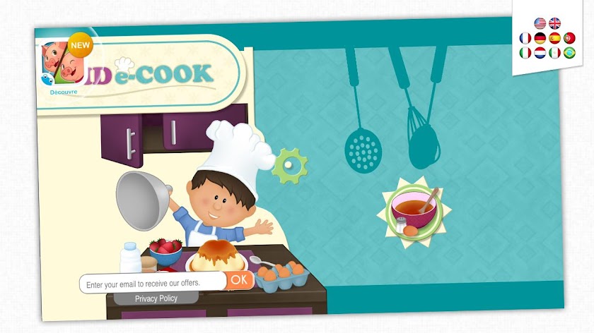 KidECook - Kids Cooking Game Screen 1
