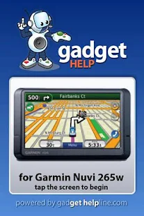 Garmin Nuvi 265w - Gadget Help