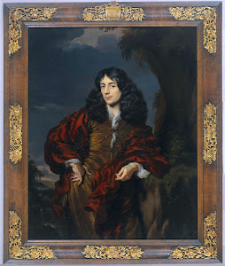 RIJKS: Nicolaes Maes: Portrait of a young man, possibly Simon van Alphen (1650-1730) 1685