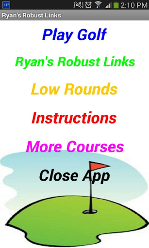 Play Golf Now : Robust Links