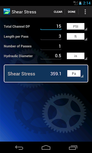 Shear Stress