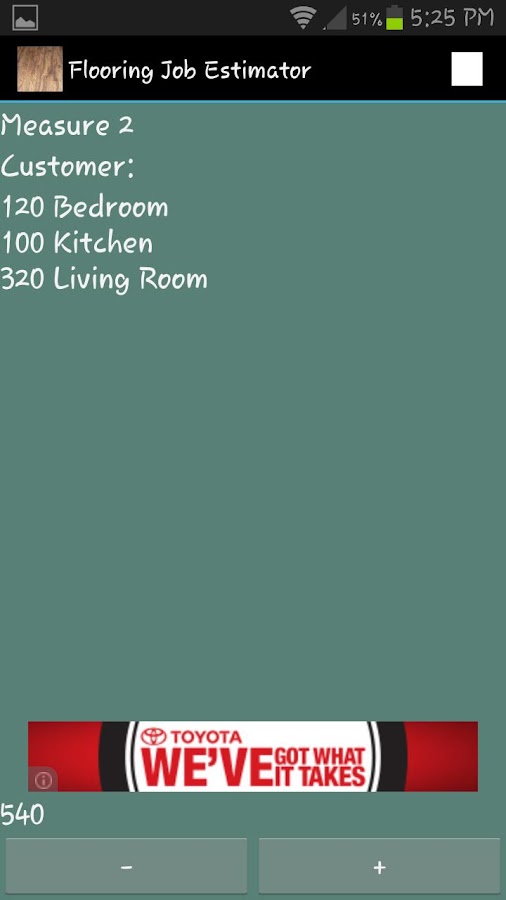 Flooring Job Estimator Android Apps on Google Play