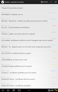 Football - Actus & Transferts Screenshots 7