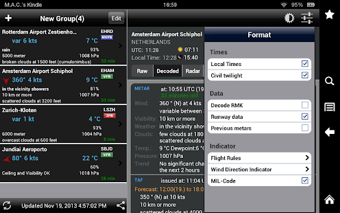 AeroWeather Screenshot