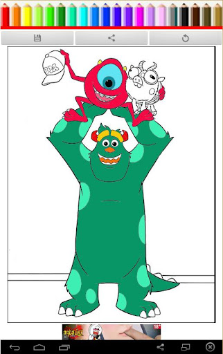 【免費休閒App】Coloring Book My Monster-APP點子