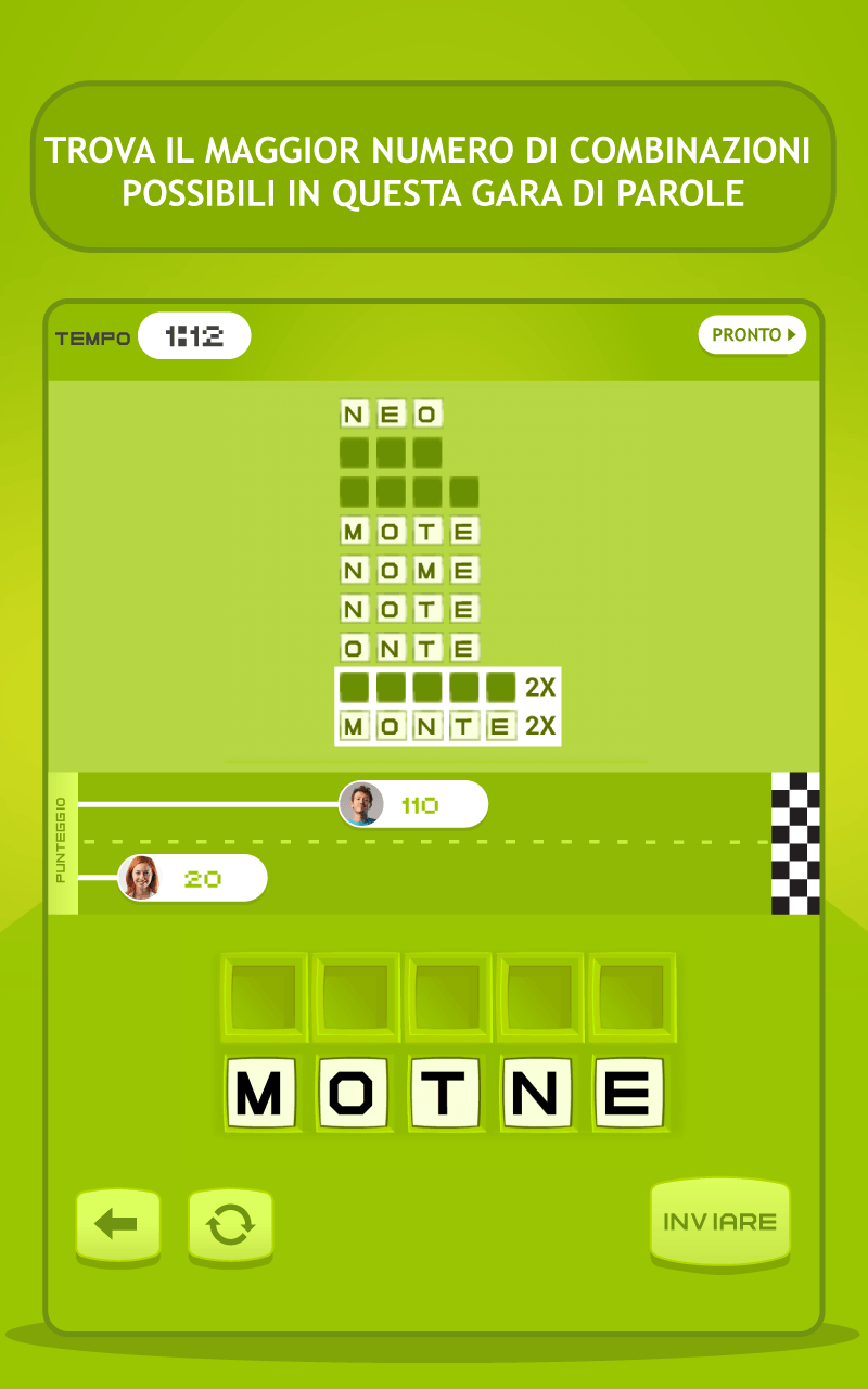 Android application Letroca Word Race screenshort