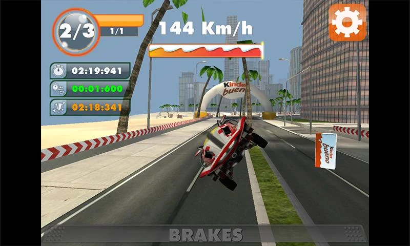 Kinder Bueno Buggy Race 2.0 - screenshot