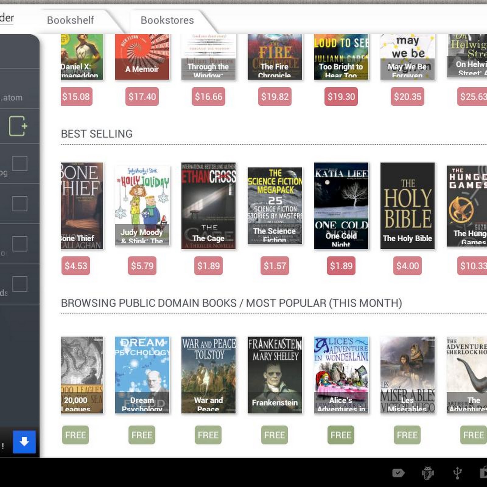 Mejor lector de libros para android