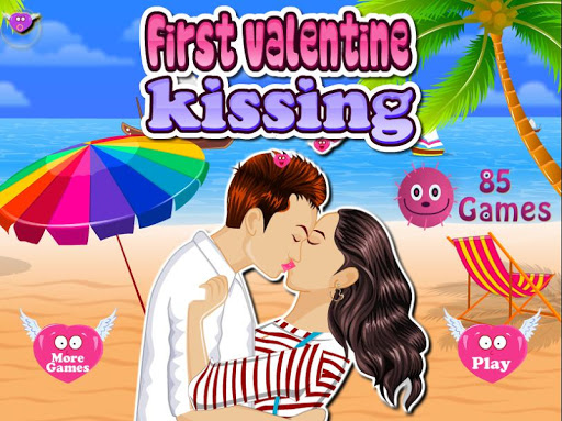 First Valentine Kissing