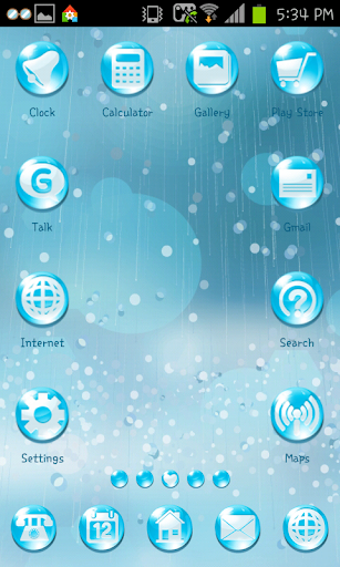 免費下載個人化APP|Raindrops go launcher theme app開箱文|APP開箱王