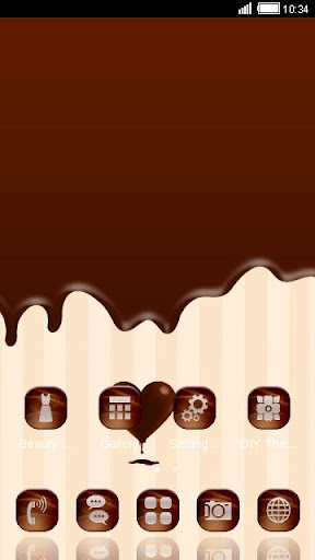 【免費生活App】Chocolate C Launcher Theme-APP點子