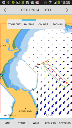 Weymouth Race Area Analyzer