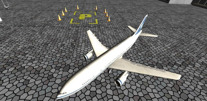 3D Airplane Parking Simulator