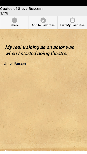 Quotes of Steve Buscemi