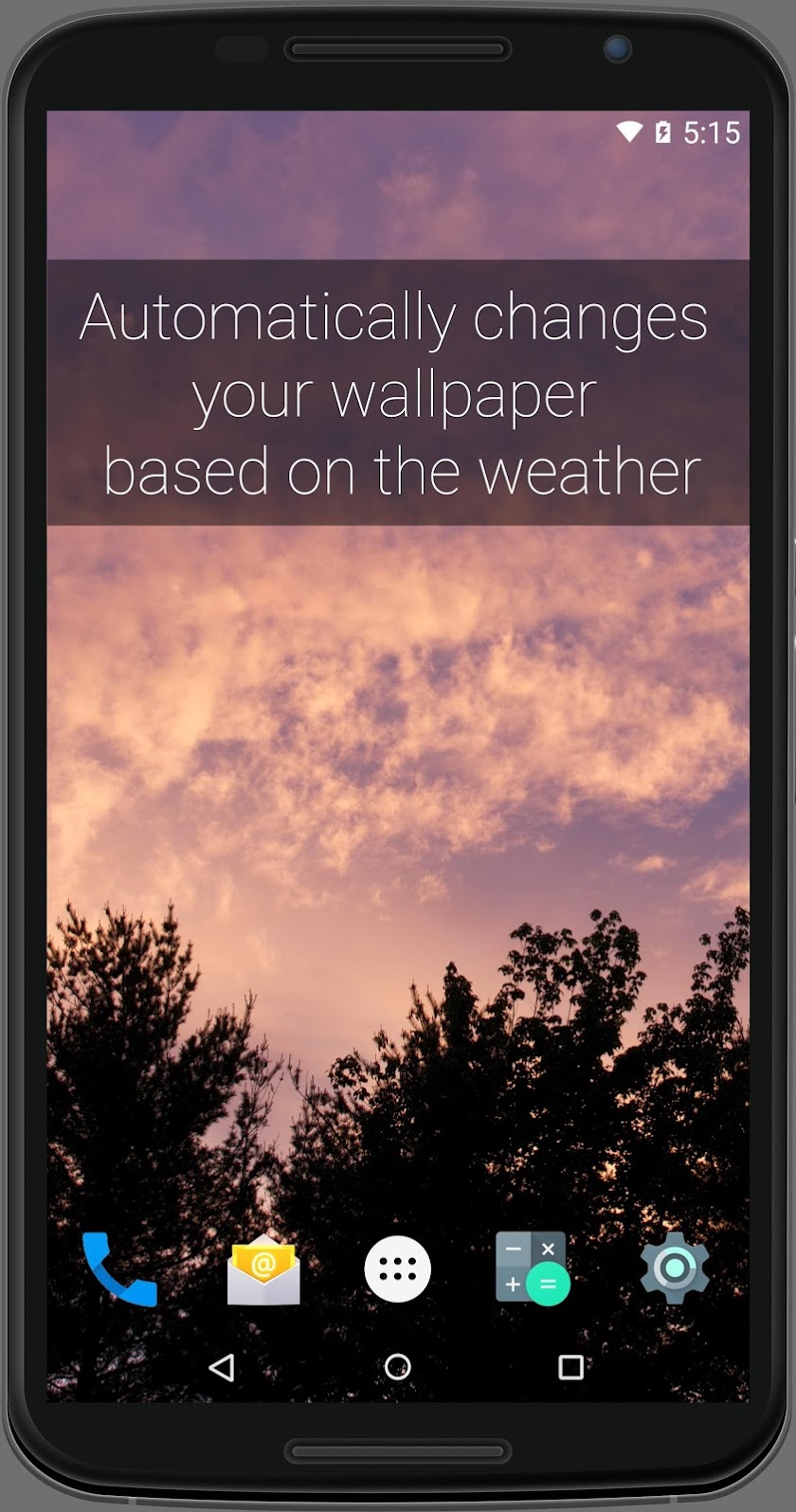 Smart Weather Wallpaper Screen 1