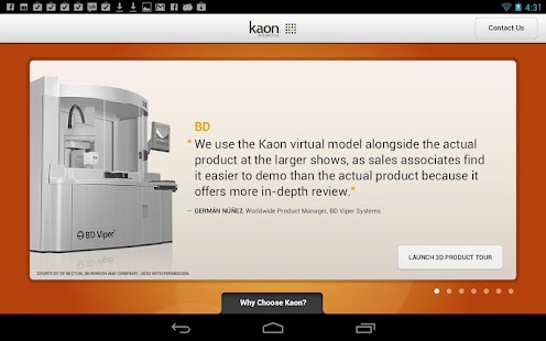Kaon 3D Product Showcase - náhled