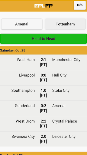 EPL Football Predictor