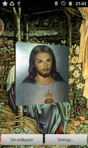 Jesus Christ 3D Live Wallpaper