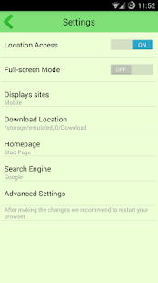 Lime PRO: WEB-Browser (Donate) - screenshot thumbnail