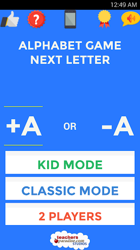 Alphabet Game - Next Letter