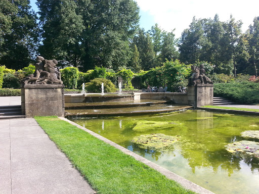 Pond with Sculptures at Roseng