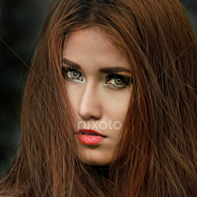 i look at you everytime xD by Anthony Bagaskara - People Portraits of Women