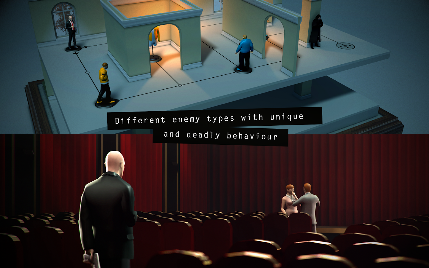 Hitman GO - screenshot