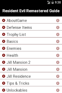 Free Download Guide:Resident Evil Remastered APK