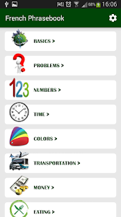 Francouzský Phrasebook - náhled