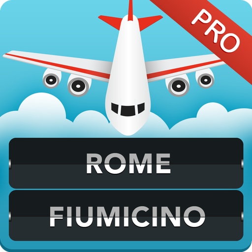 Rome Fiumicino Airport FCO Pro 旅遊 App LOGO-APP開箱王