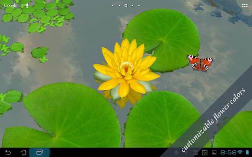 3D Lotus Pond Live Wallpaper(圖2)-速報App