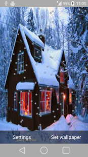 Download Winter SnowFall Live Wallpaper APK