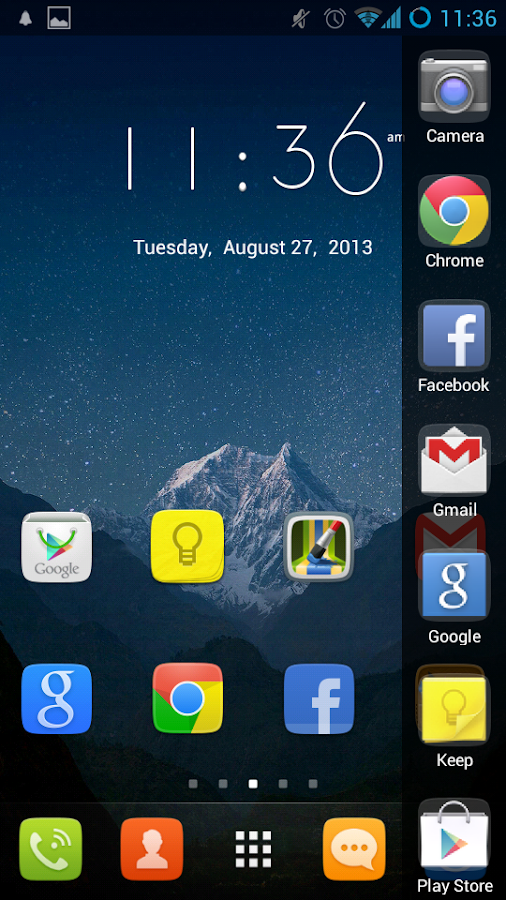 GO Launcher Prime - screenshot