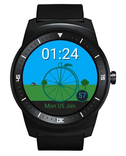 High Wheel for Android Wear