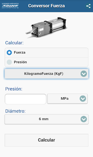 Calculadora Fuerza