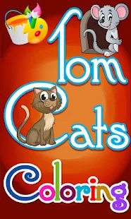 Tom Cats Coloring