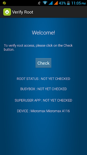 Verify Root