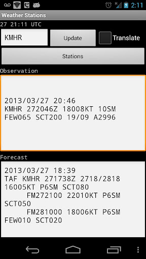 Weather Stations