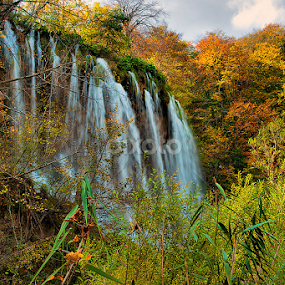 Jesen na Plitvicama by Darko Kireta - Landscapes Waterscapes