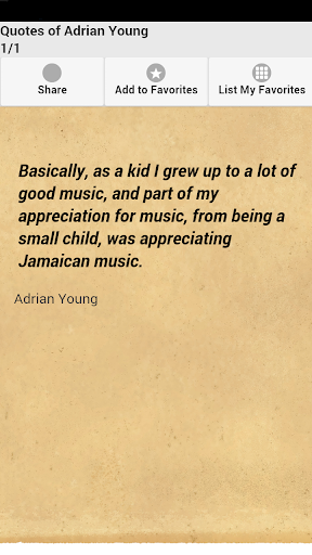 Quotes of Adrian Young