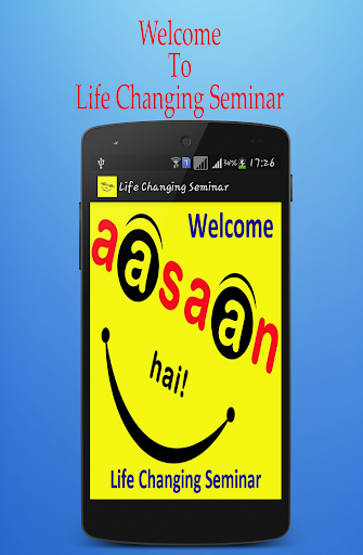 Life Changing Seminar