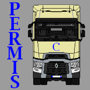 Permis Poids Lourd C logo