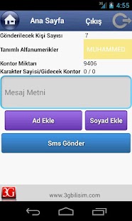 How to install 3G TOPLU SMS patch 1.22 apk for pc