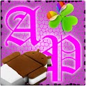 GOWidget AdeaPink ICS – Free logo