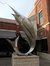 Marlin Sculpture at Mitchell's Seafood